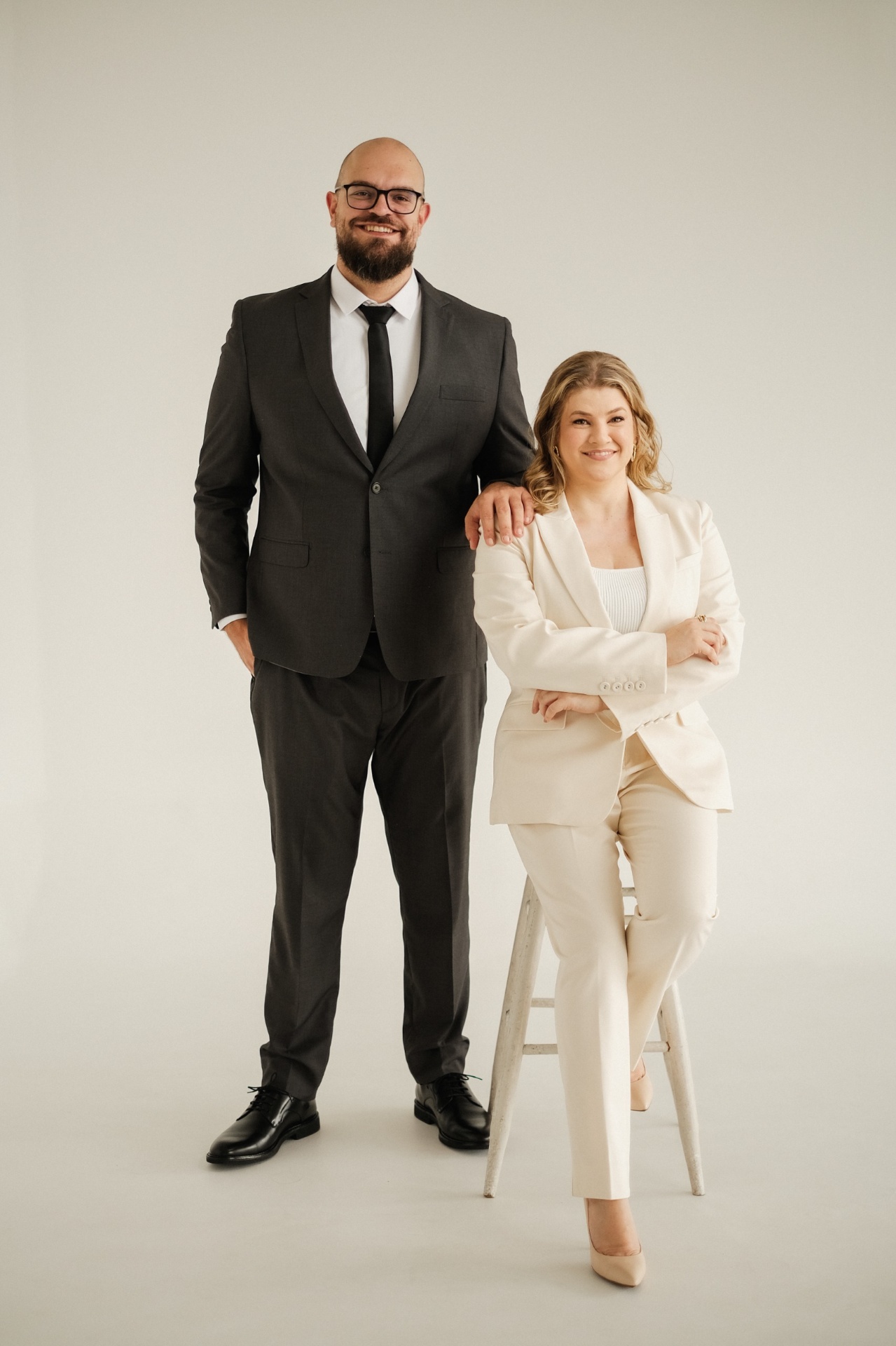 Dr. Giancarlo Lazzari e Dra. Kalliana Vinhas, sócios-fundadores